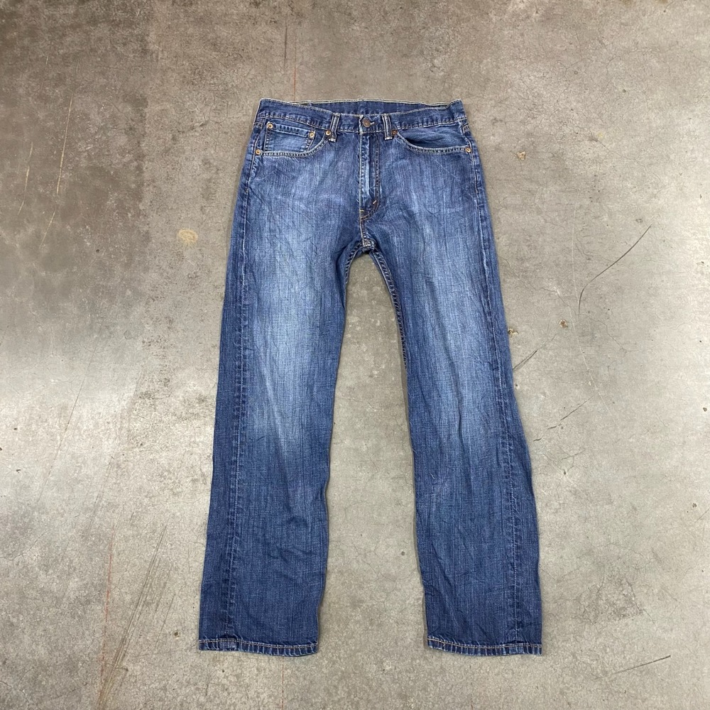 Levi Strauss 505 Straight Leg Jeans‎ Mens 34x32